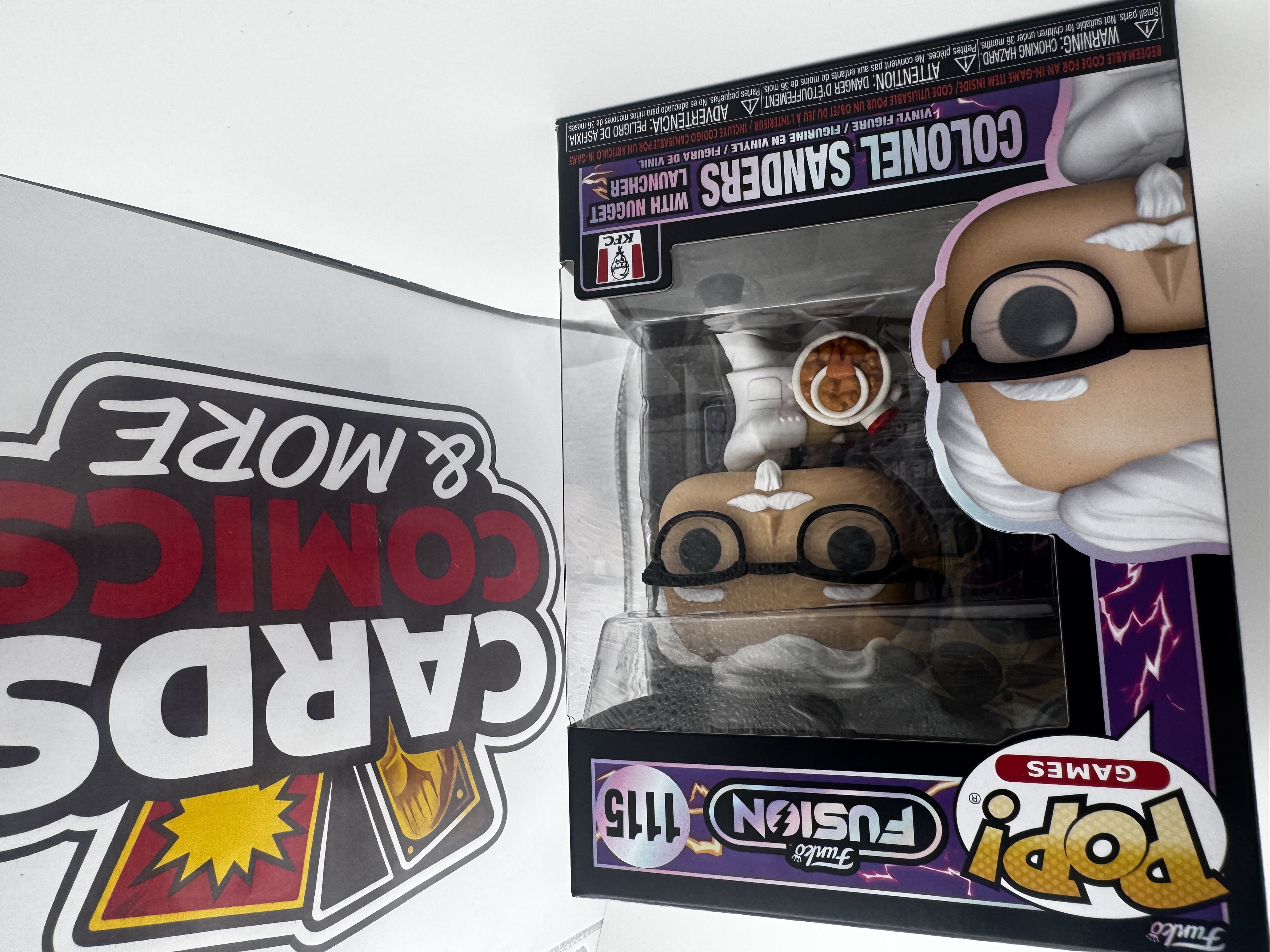 Funko Pop! Fusion  Colonel Sanders w/ Chicken Nugget Launcher #1115
