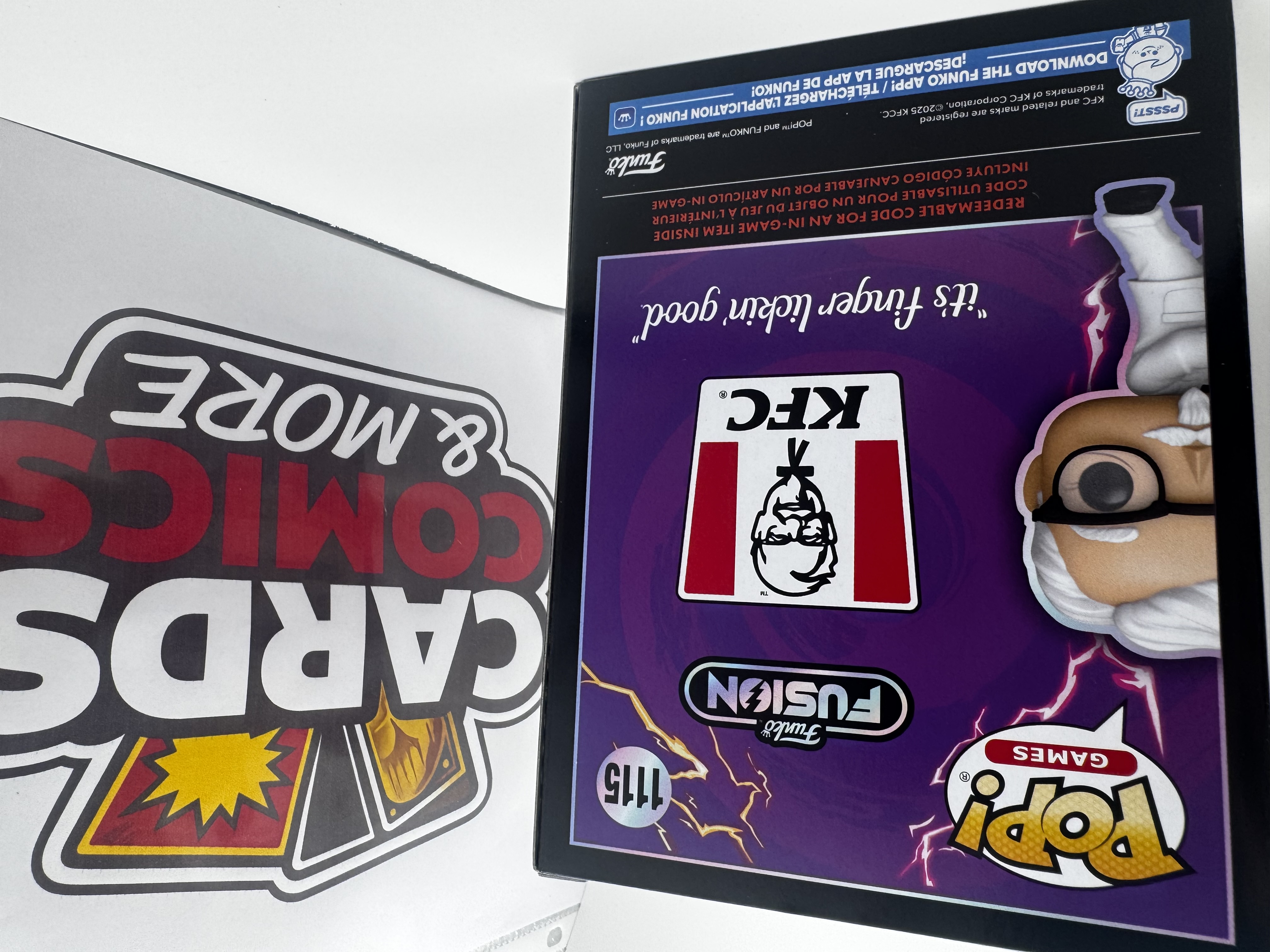 Funko Pop! Fusion  Colonel Sanders w/ Chicken Nugget Launcher #1115