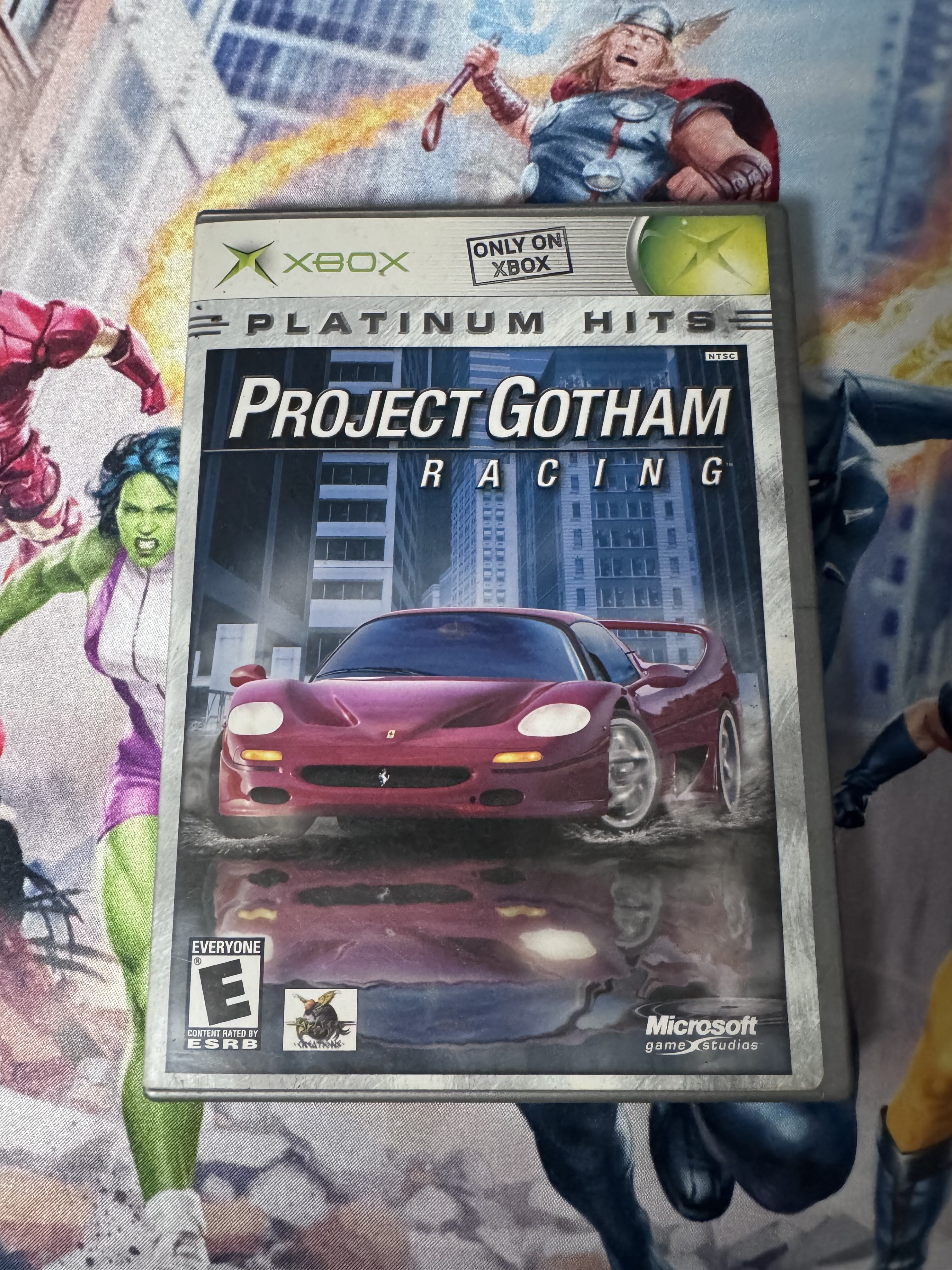 Project Gotham Racing (XBOX - Platinum Hits) CIB W/ MANUAL