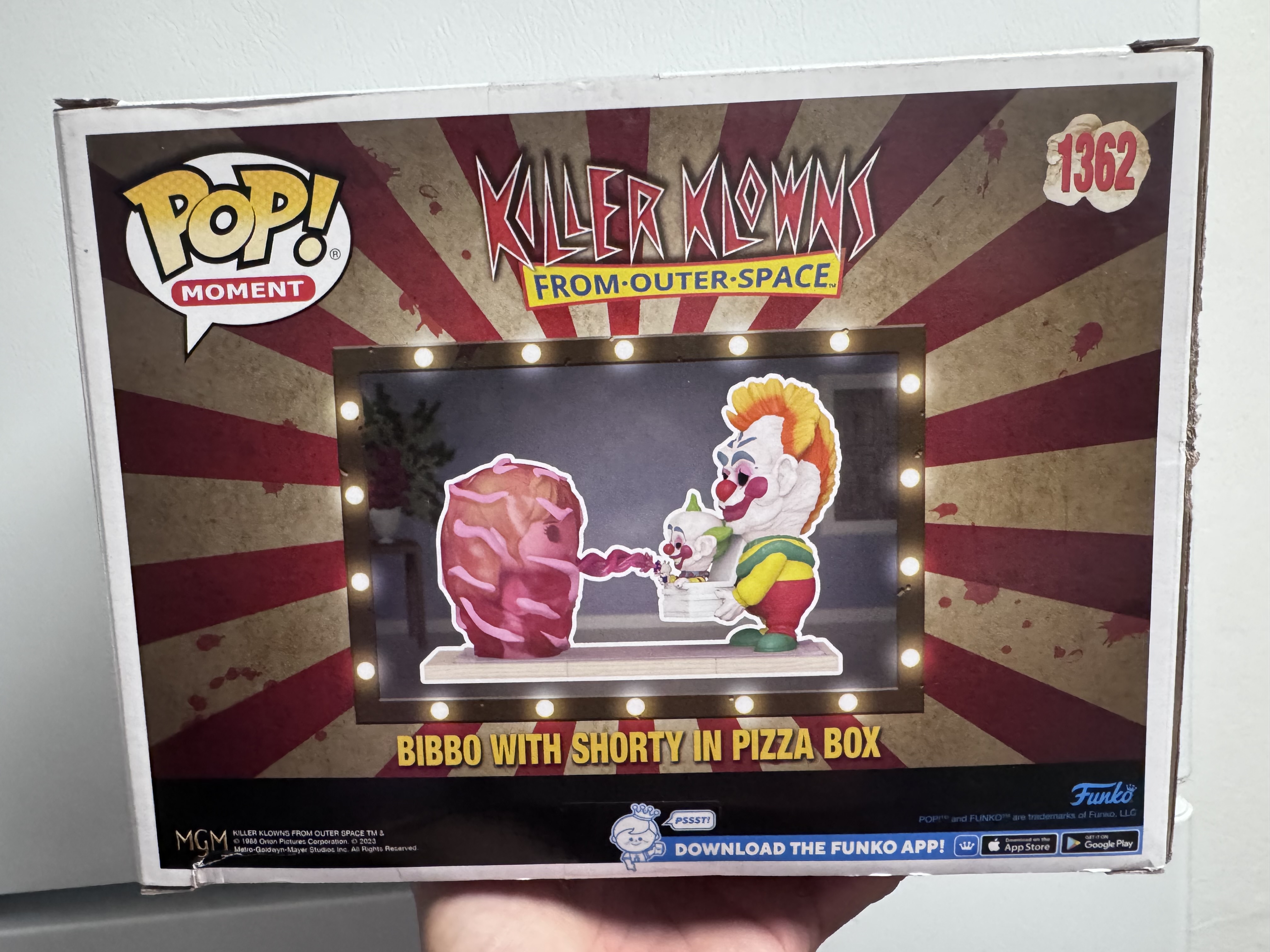 Pop! Vinyl Figure 1362 Bibbo with Shorty in Pizza Box