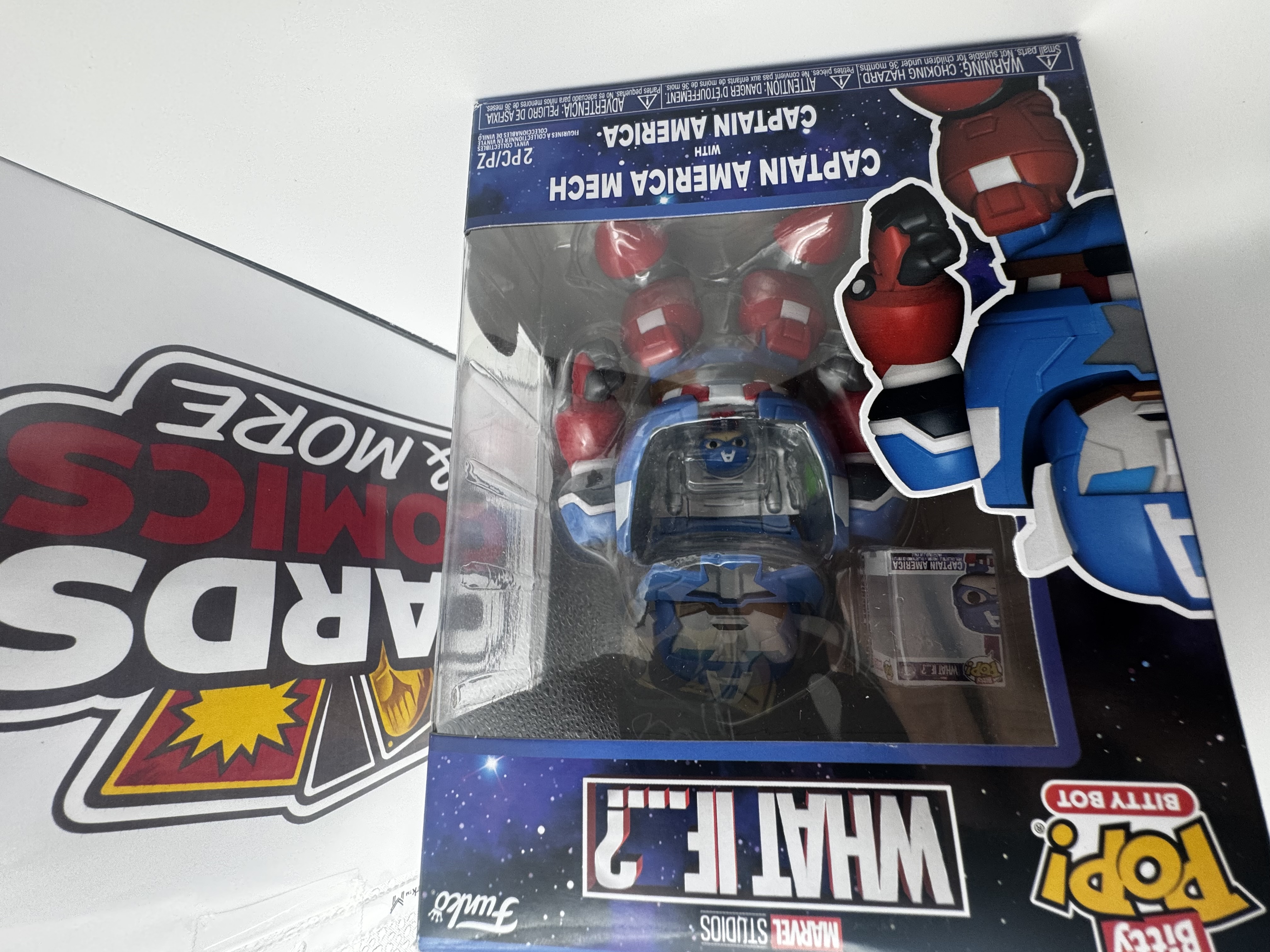 Funko Pop! Captain America Mech with Captain America