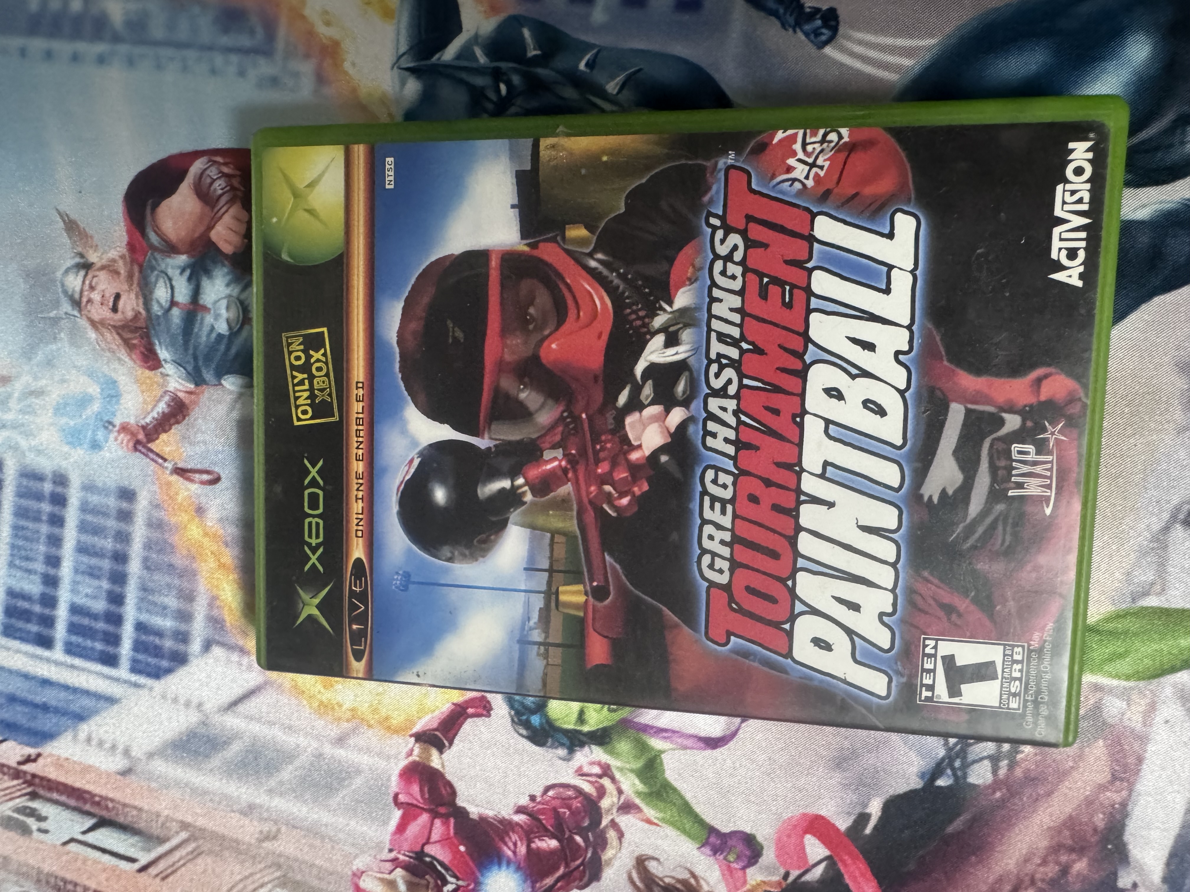 Greg Hastings' Tournament Paintball (Xbox) - CIB W/ MANUAL