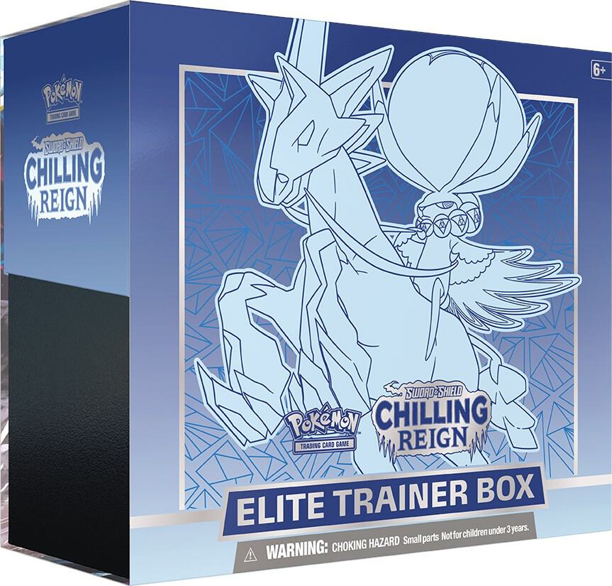 Pokémon Chilling Reign Elite Trainer Box 1st edition
