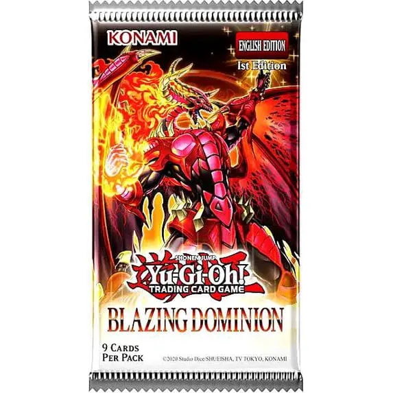 Yu-Gi-Oh! Blazing Dominion Booster Pack
