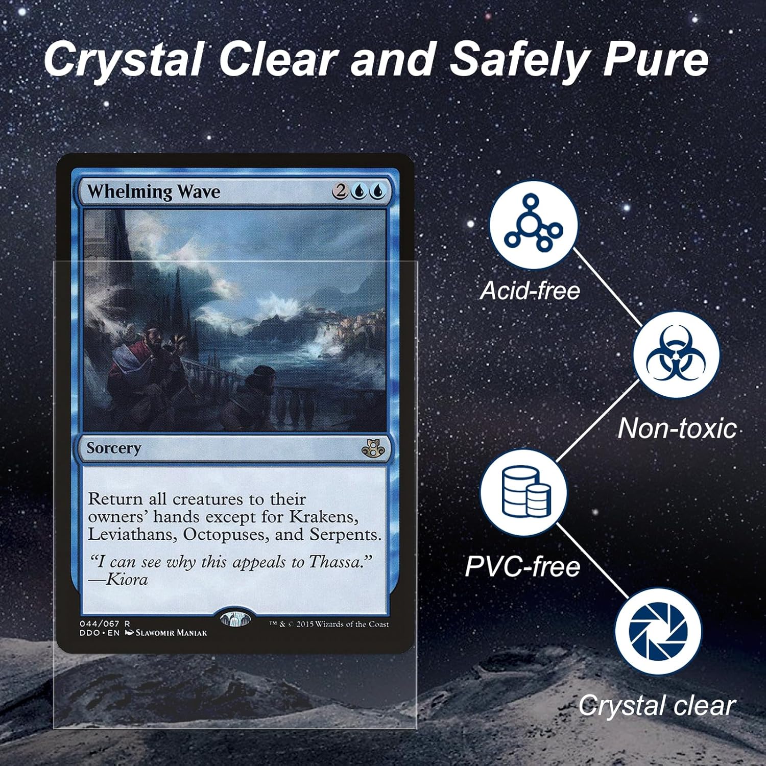 Clear Inner Card Sleeves (100 PCS)