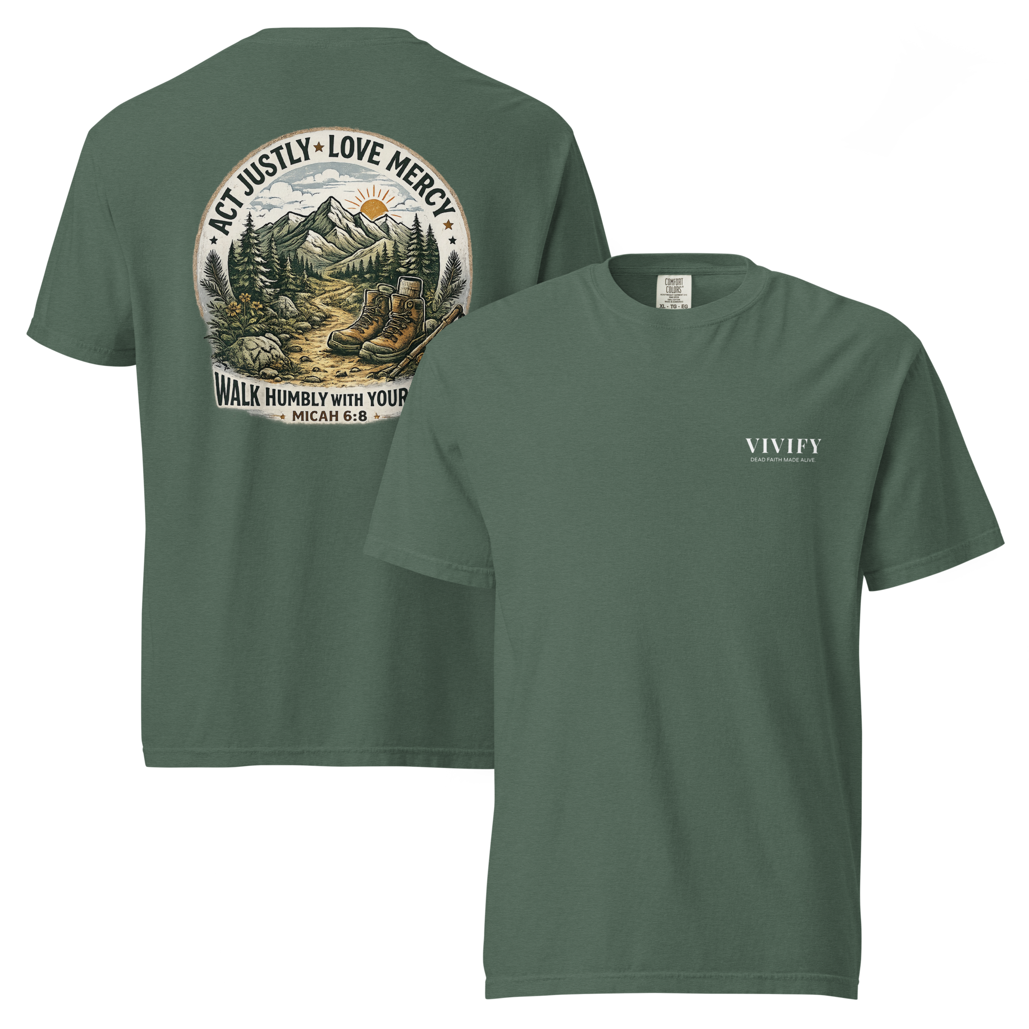 Walk Humbly | Micah 6:8 T-Shirt