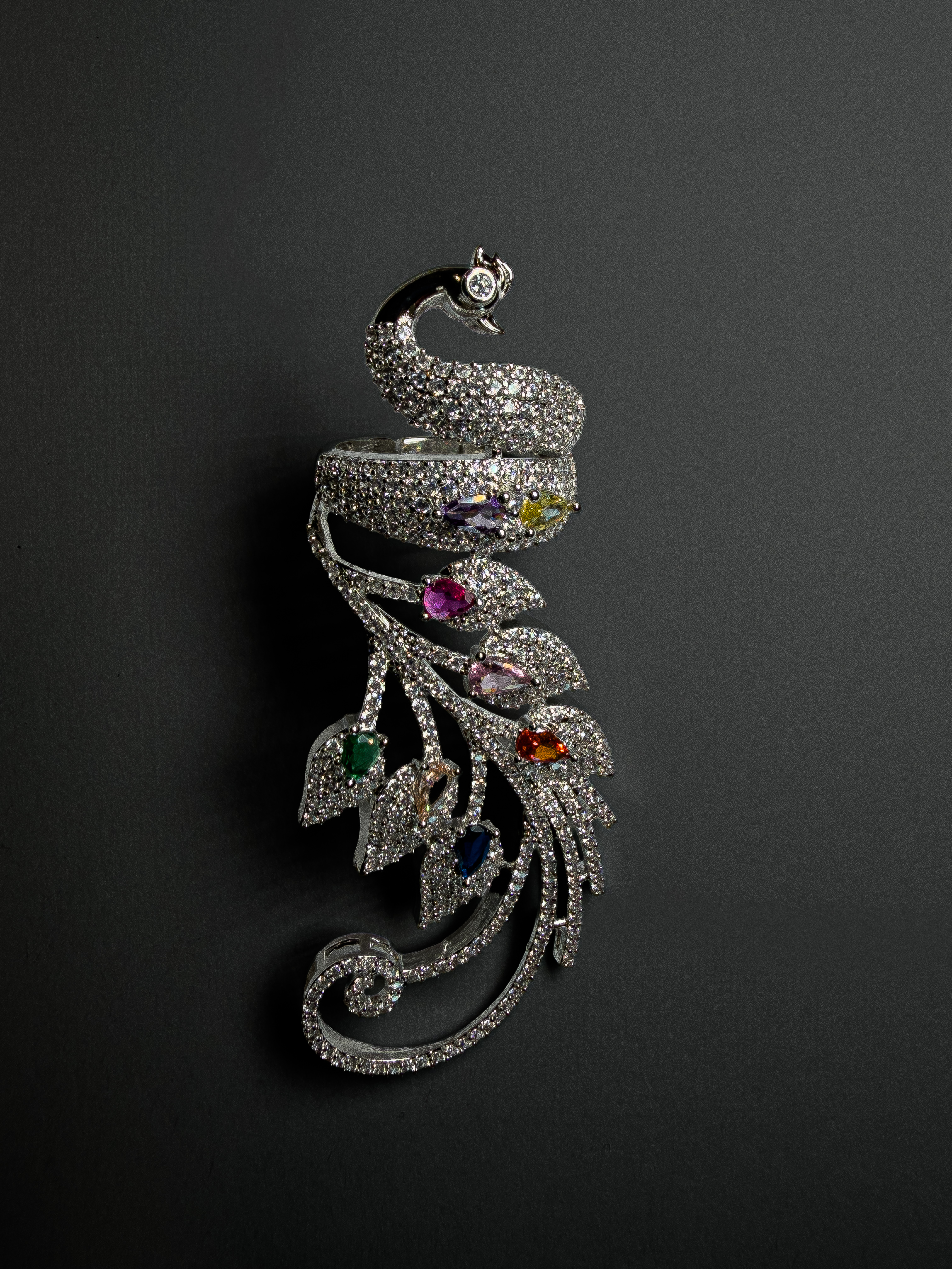 Peacock Plume Ring