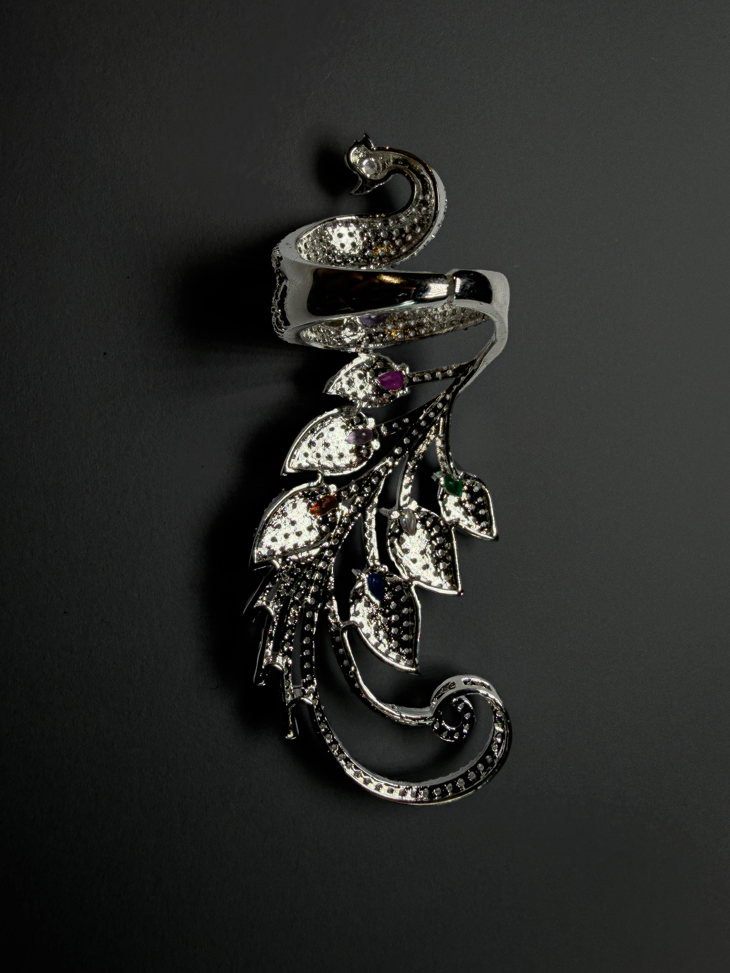 Peacock Plume Ring