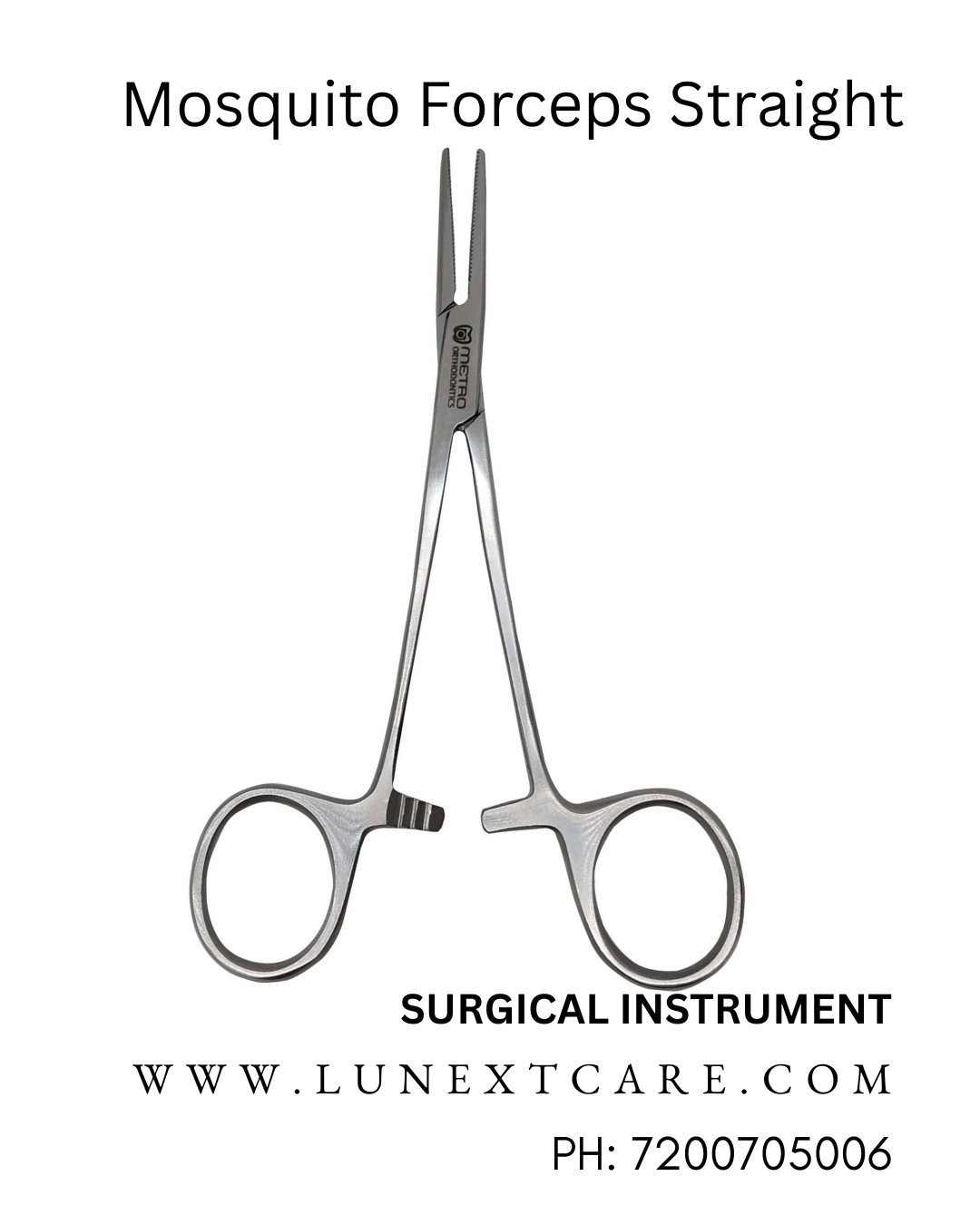 Mosquito scissor Straight