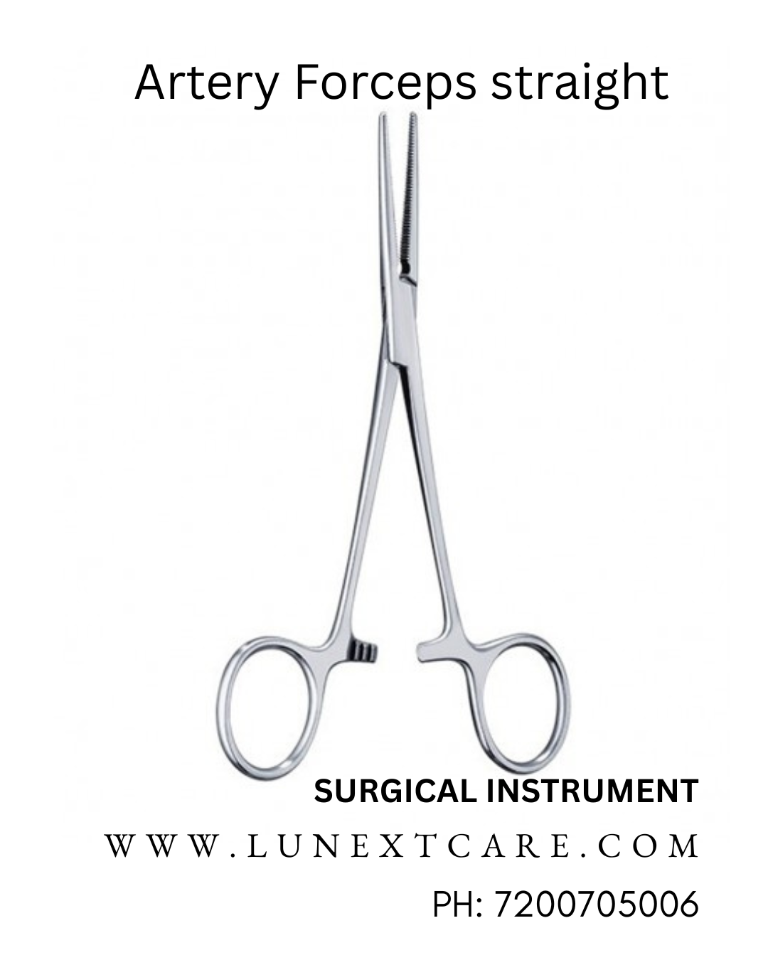 Artery forceps Straight
