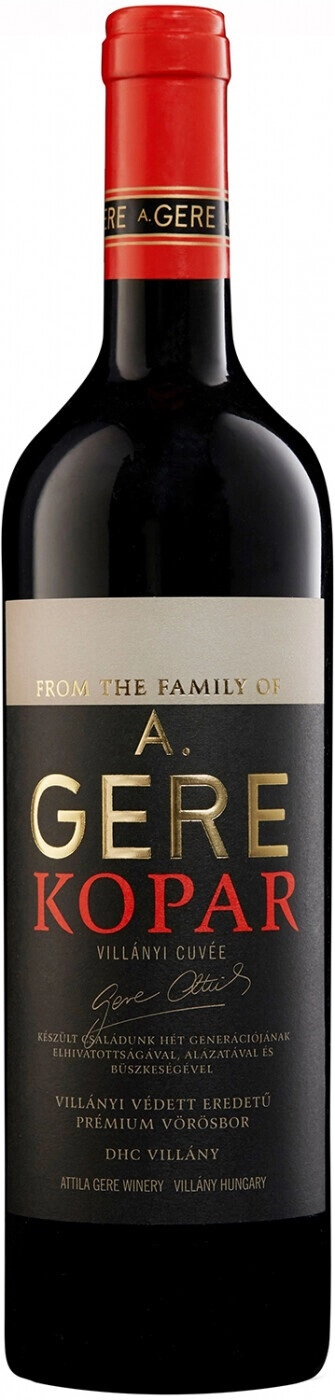 Gere Villányi Athus Cuvée 2013