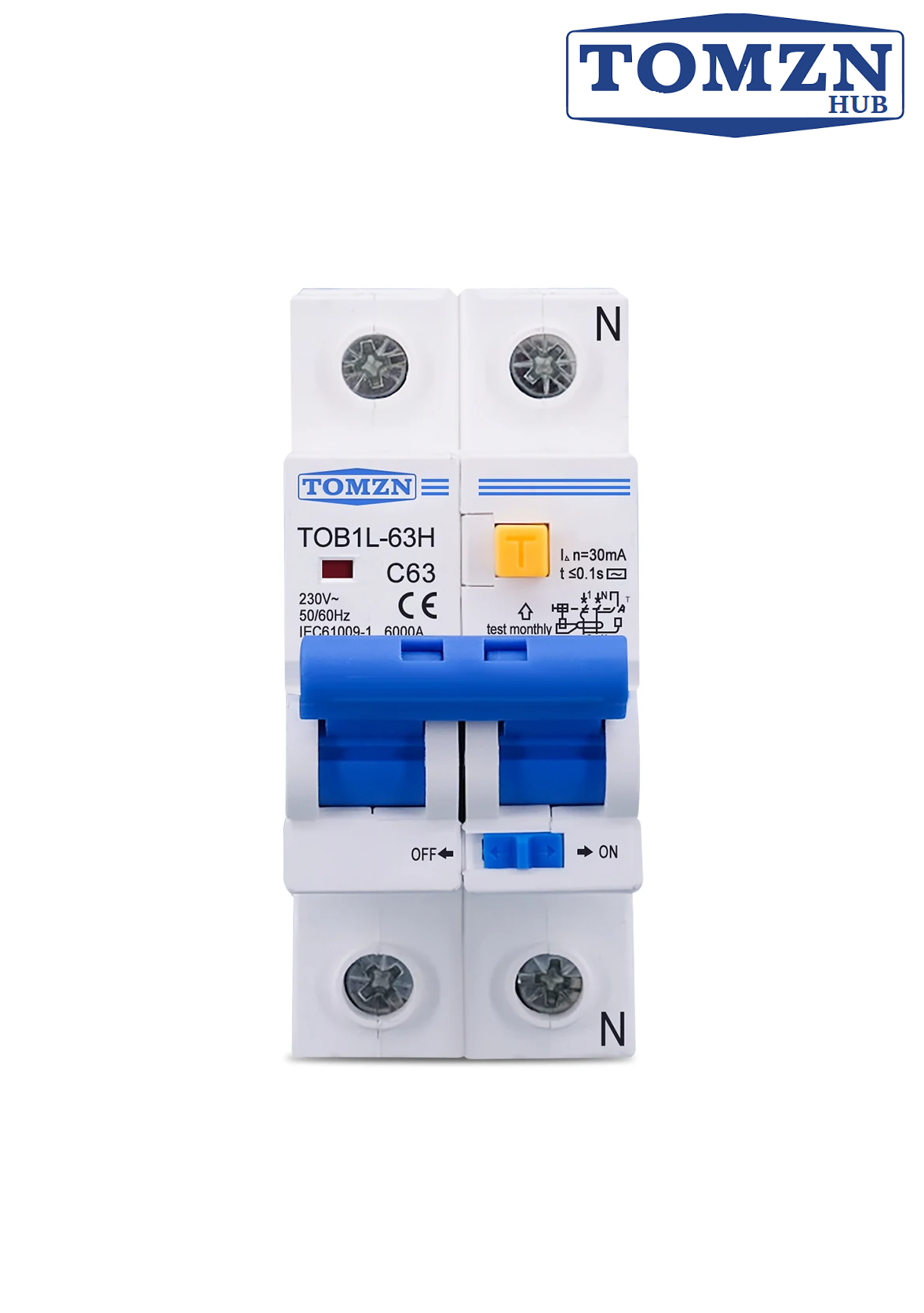 TOMZN TOB1L-63H Circuit Breaker