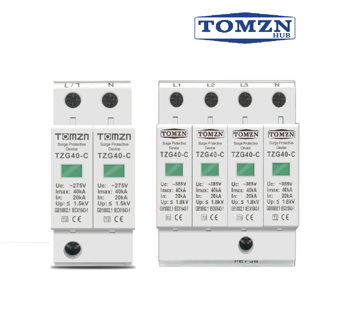 TOMZN TZG40-C Surge Protector 