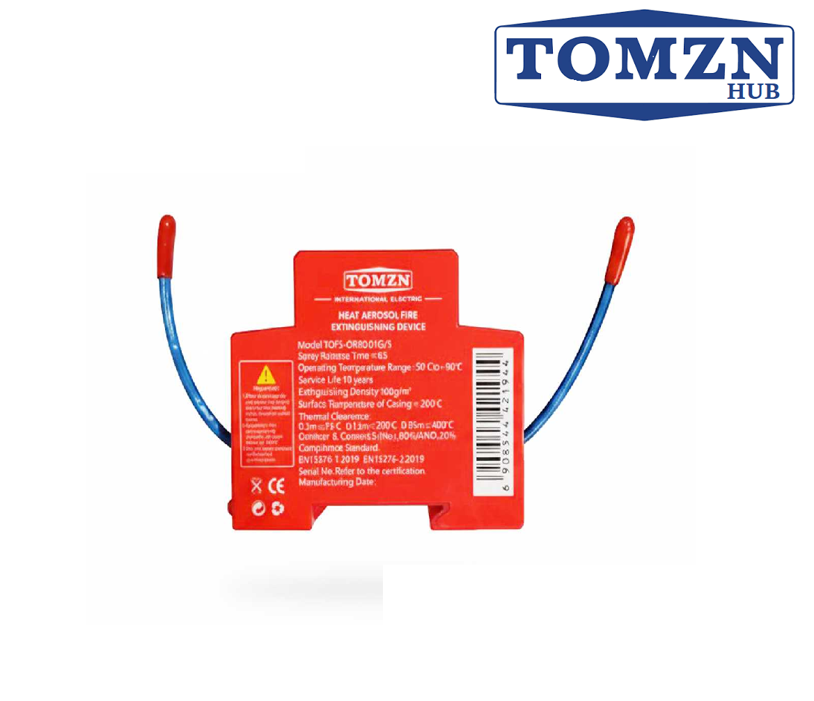 TOMZN Heat Aerosol Fire Extinguishing Device