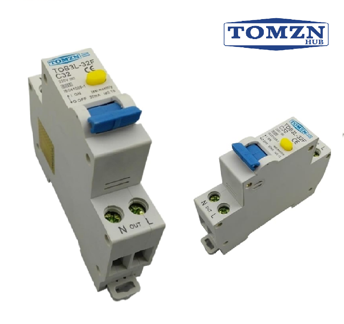 TOMZN TOB2L-32F One Pole Earth Leakage Circuit Breaker