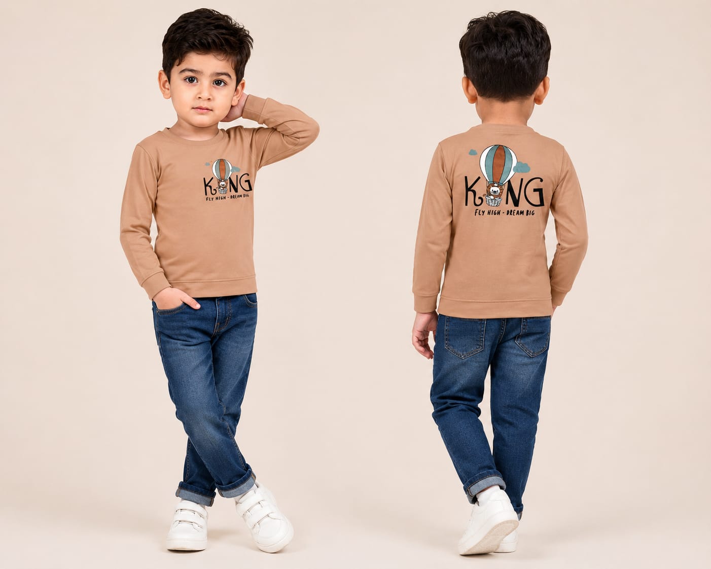 KIDS  PREMIUM TENCEL T SHIRT