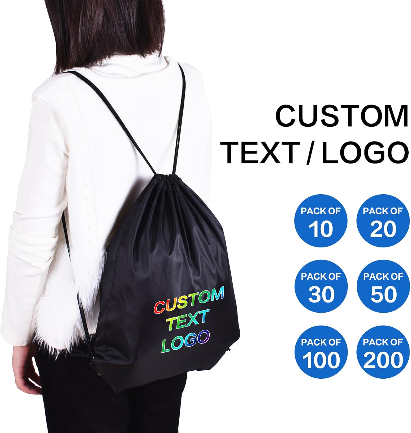 Custom Drawstring Backpack