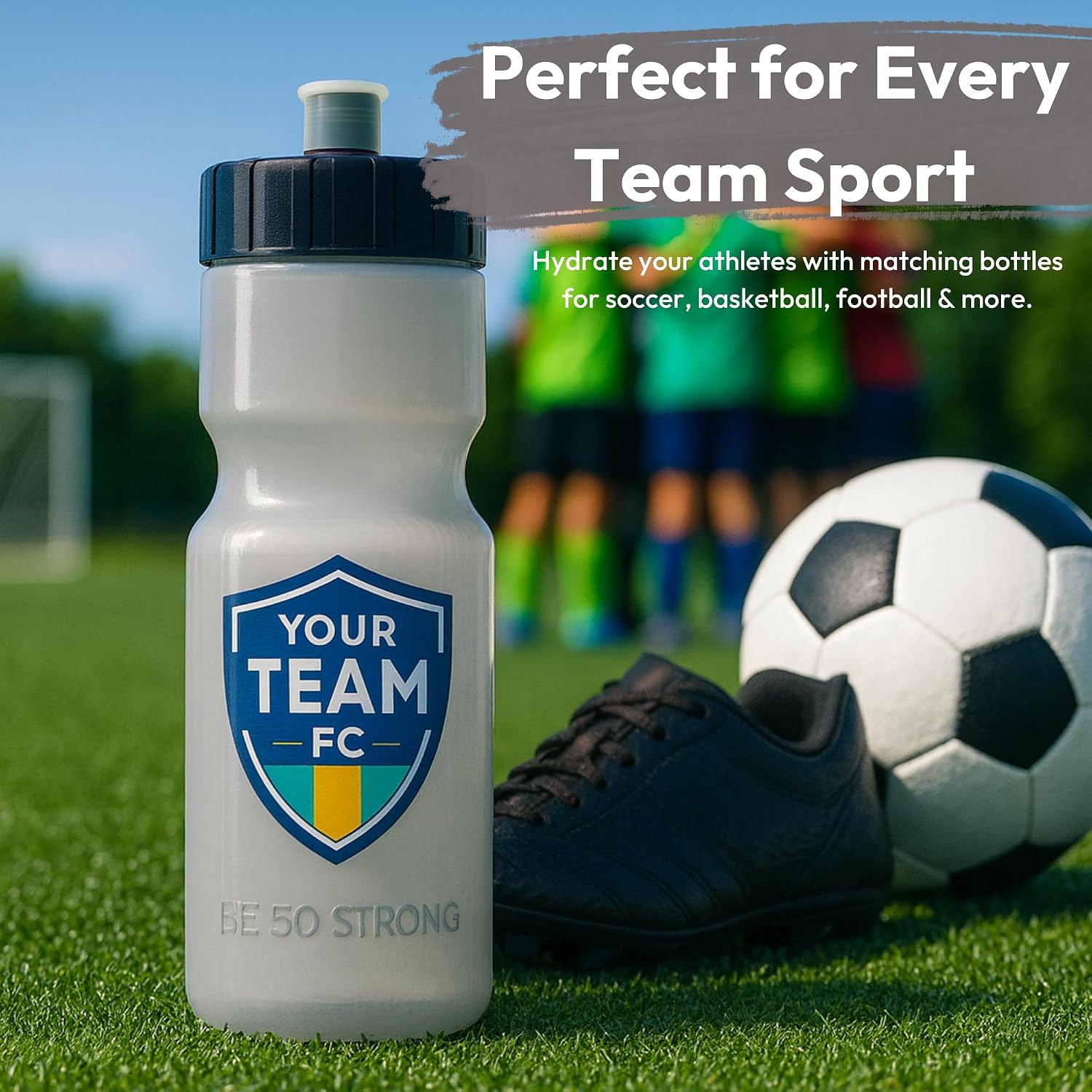 Customized Race Day Water Bottle