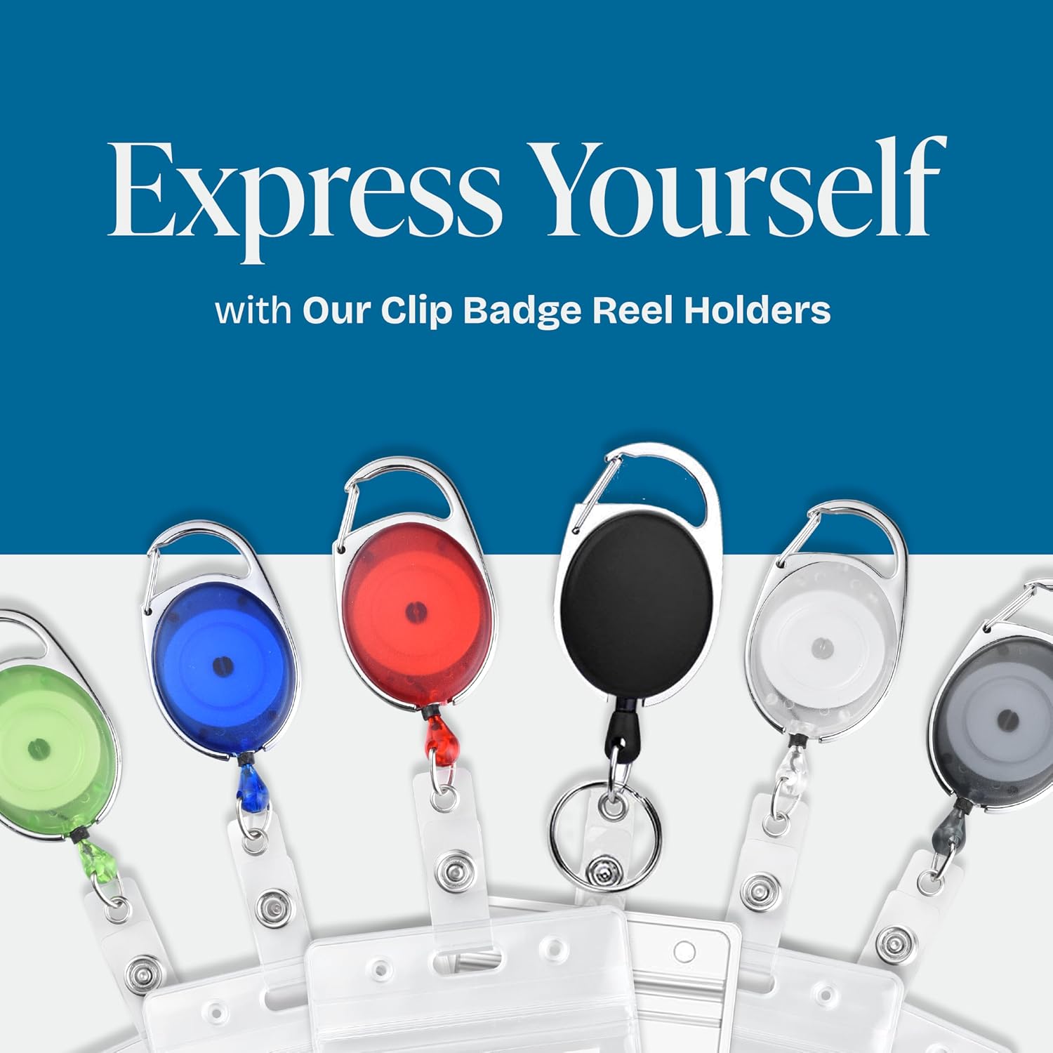 Retractable Badge Holder Set