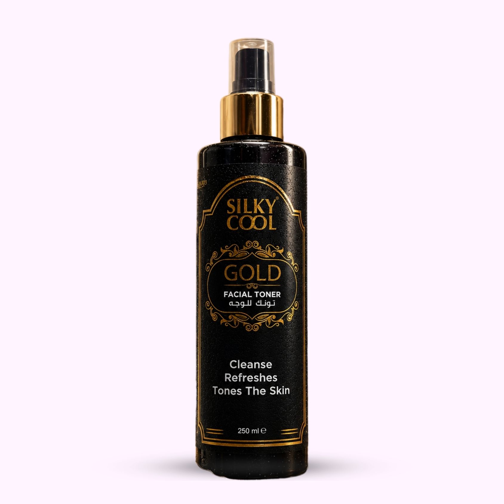 Silky Cool Gold Facial Toner