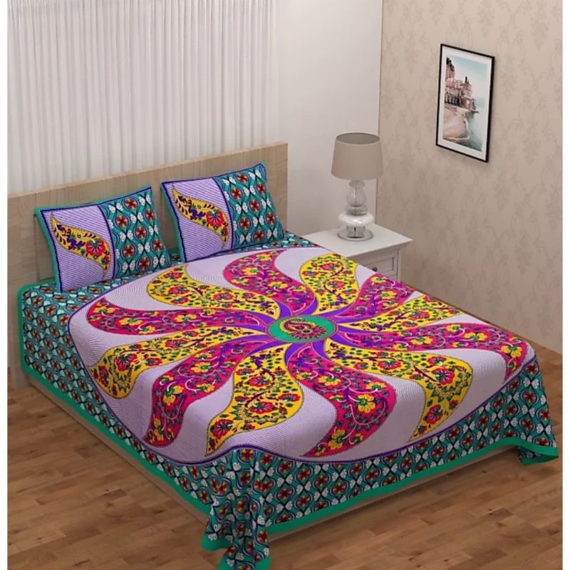 Floral King Size Bedsheet Set