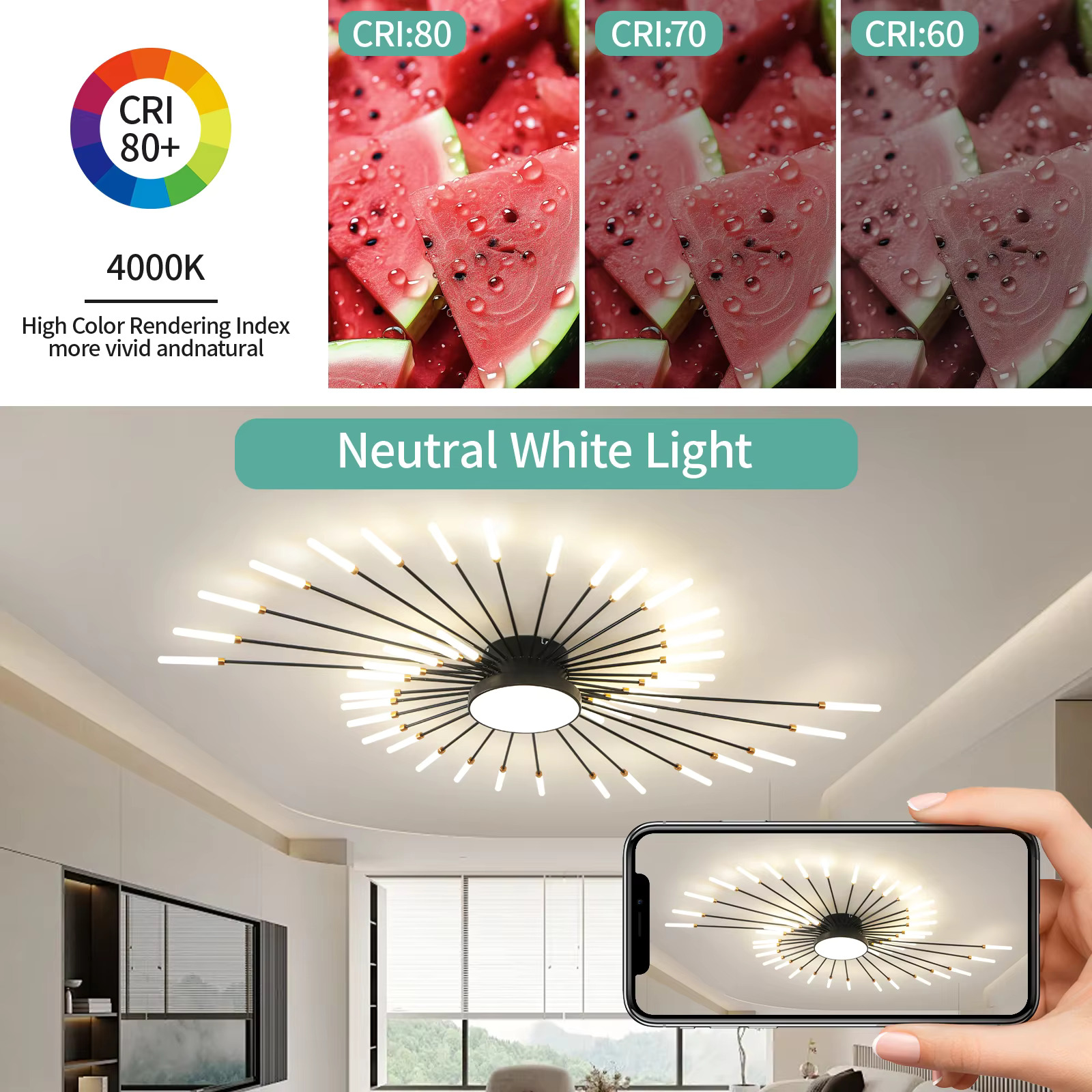 Creative LED Ceiling Lights, Modern Nordic Living Room Lights, Home Decor,