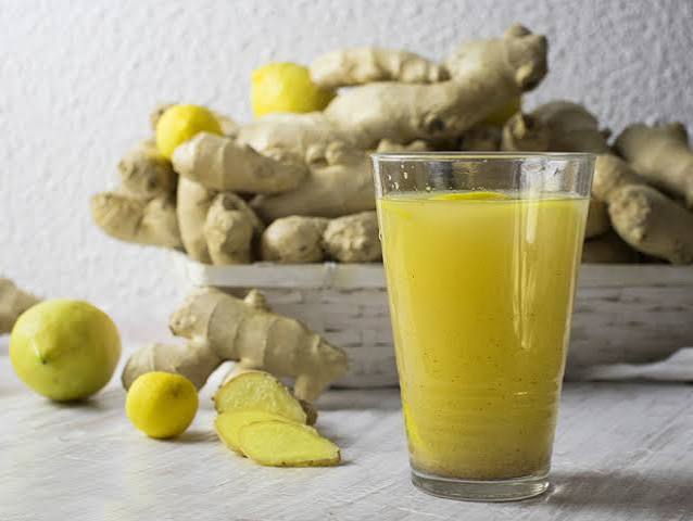 Jus de gingembre frais