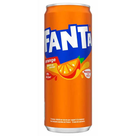 Fanta Orange Canette