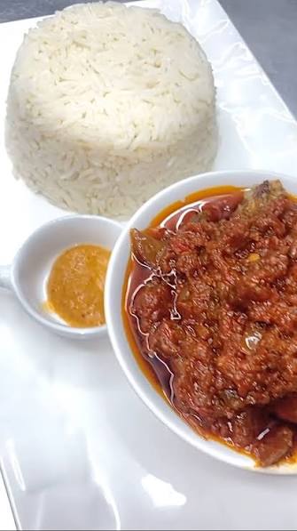 Riz sauce tomate 