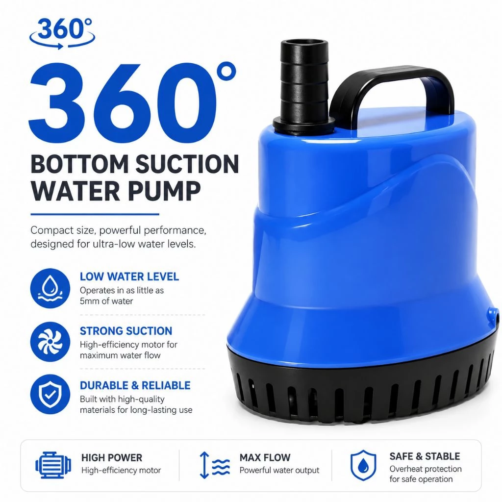 Xinxiu (Oxygenation pump)5-110W Submersible Aquarium Water Pump For Fish sobo sobo pump