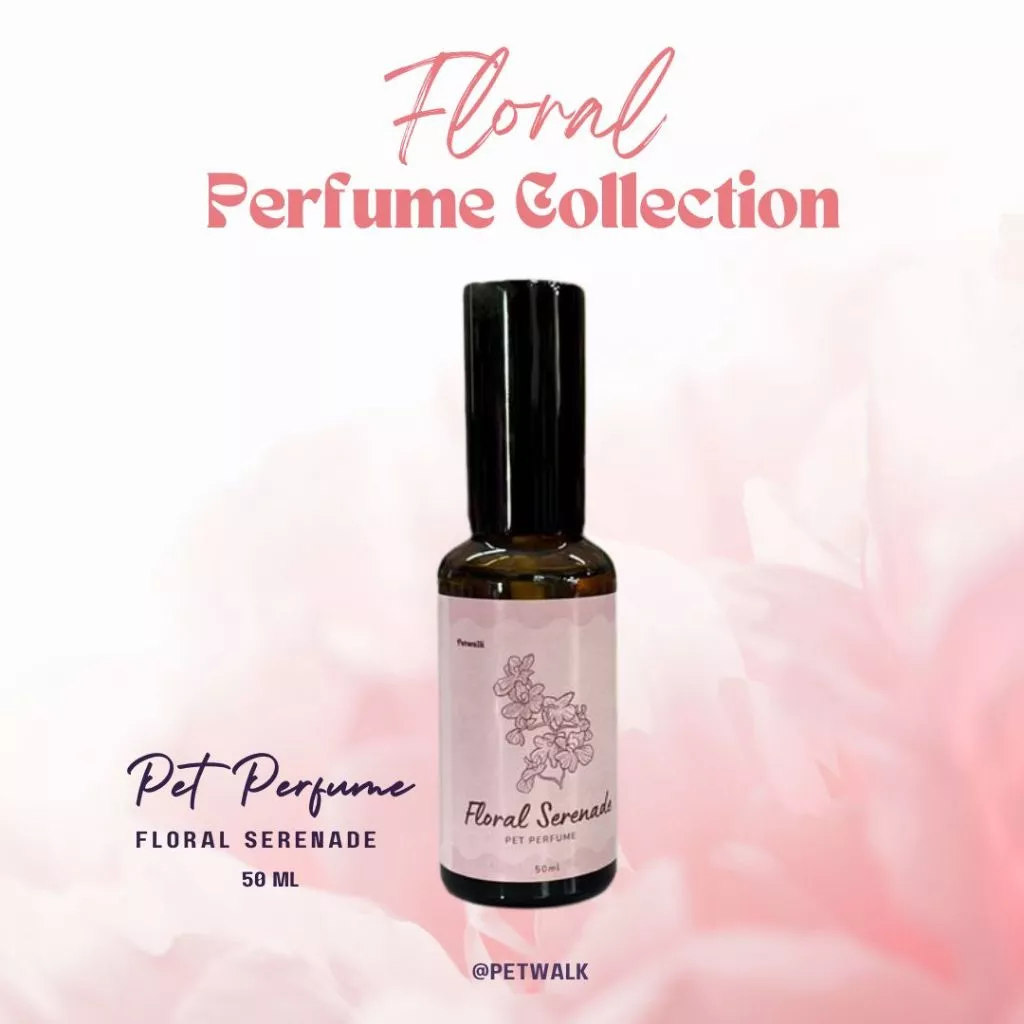 Petwalk Cat Dog Perfume Collection 50ml Floral Serenade