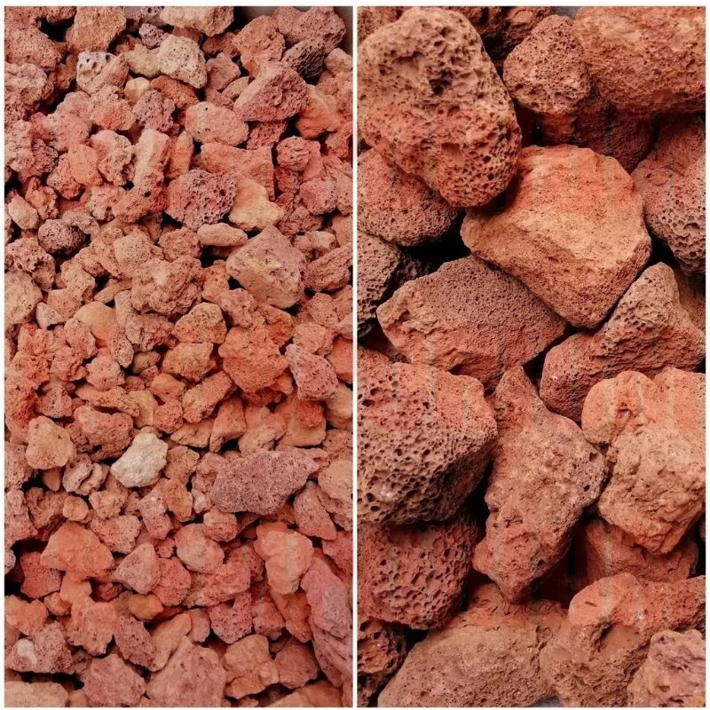 Red Lava Rocks