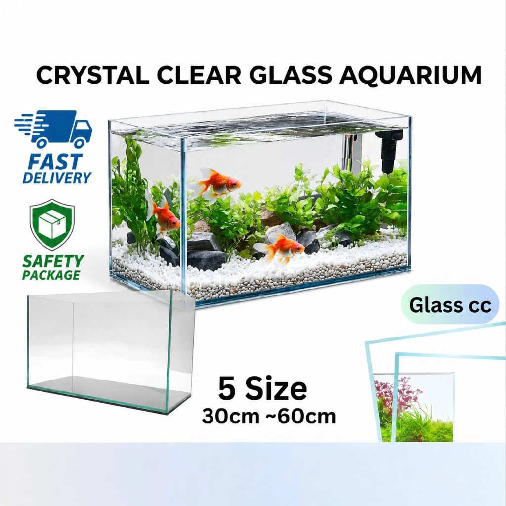 5ft Ultra Crystal Clear CC Aquarium Planted Aquascaping Marine Fish Tank 