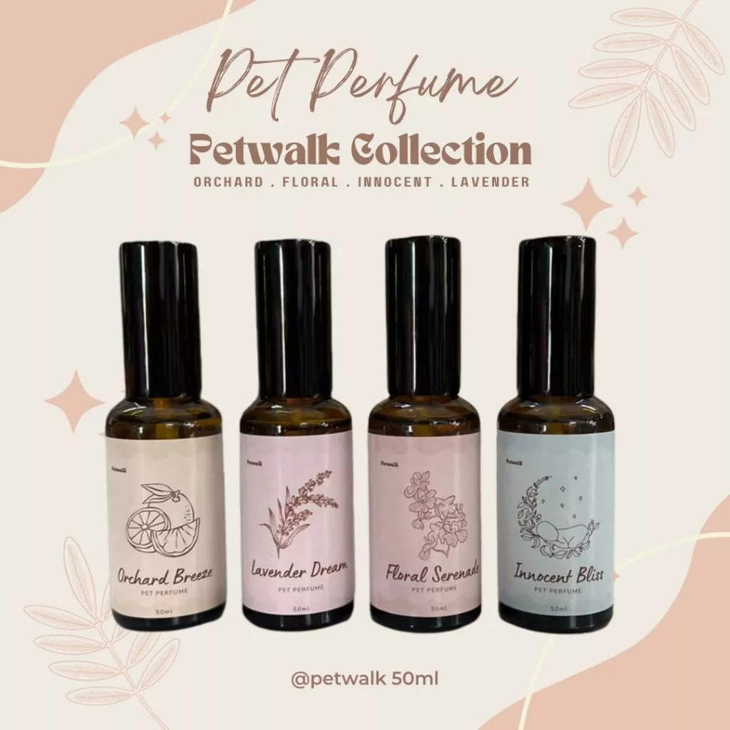 Petwalk Cat Dog Perfume 50ml Orchard Breeze