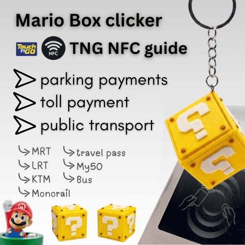 TnG Mario Mystery Box Keychain