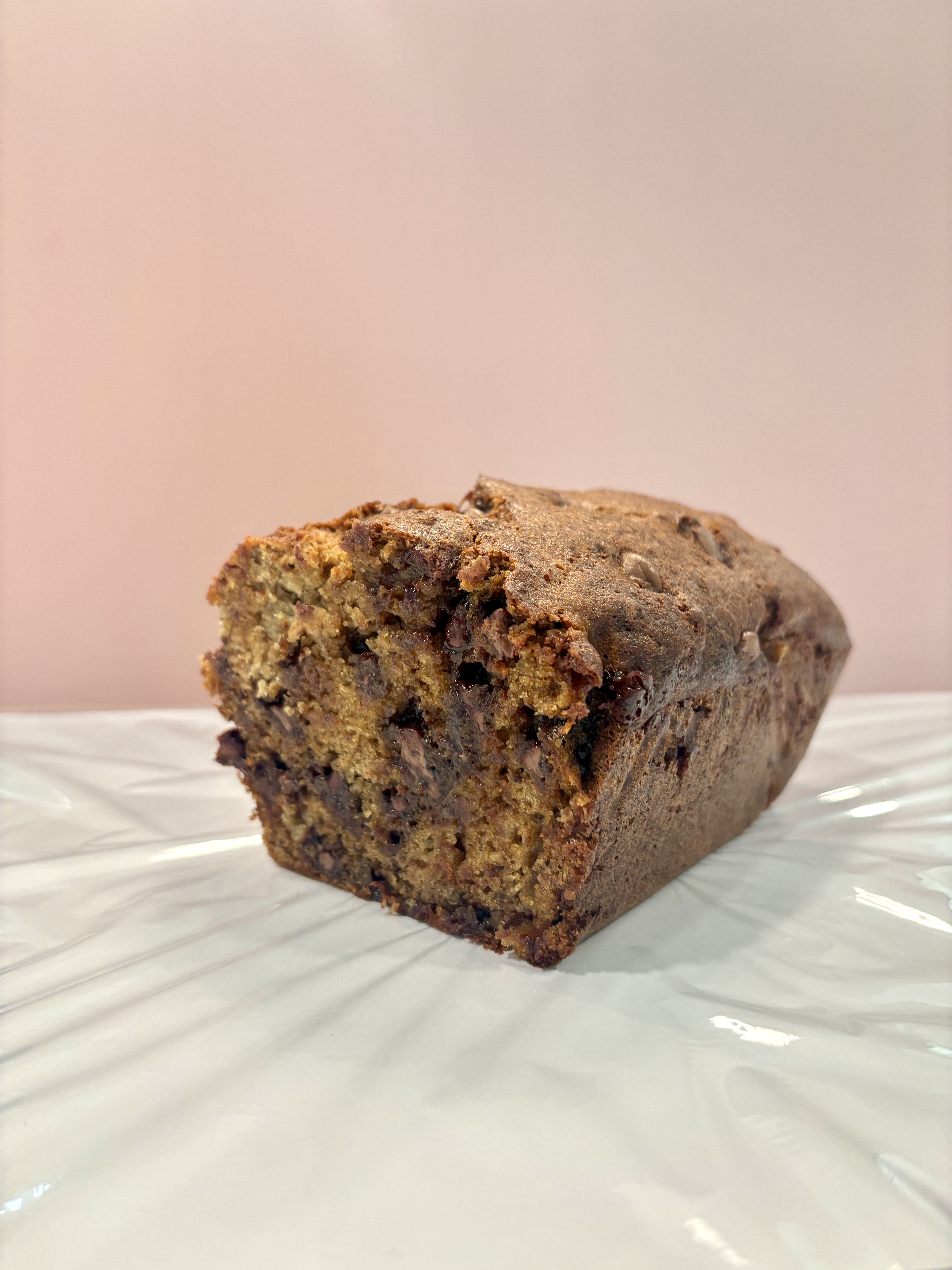 Chocolate Chip Banana Bread Loaf