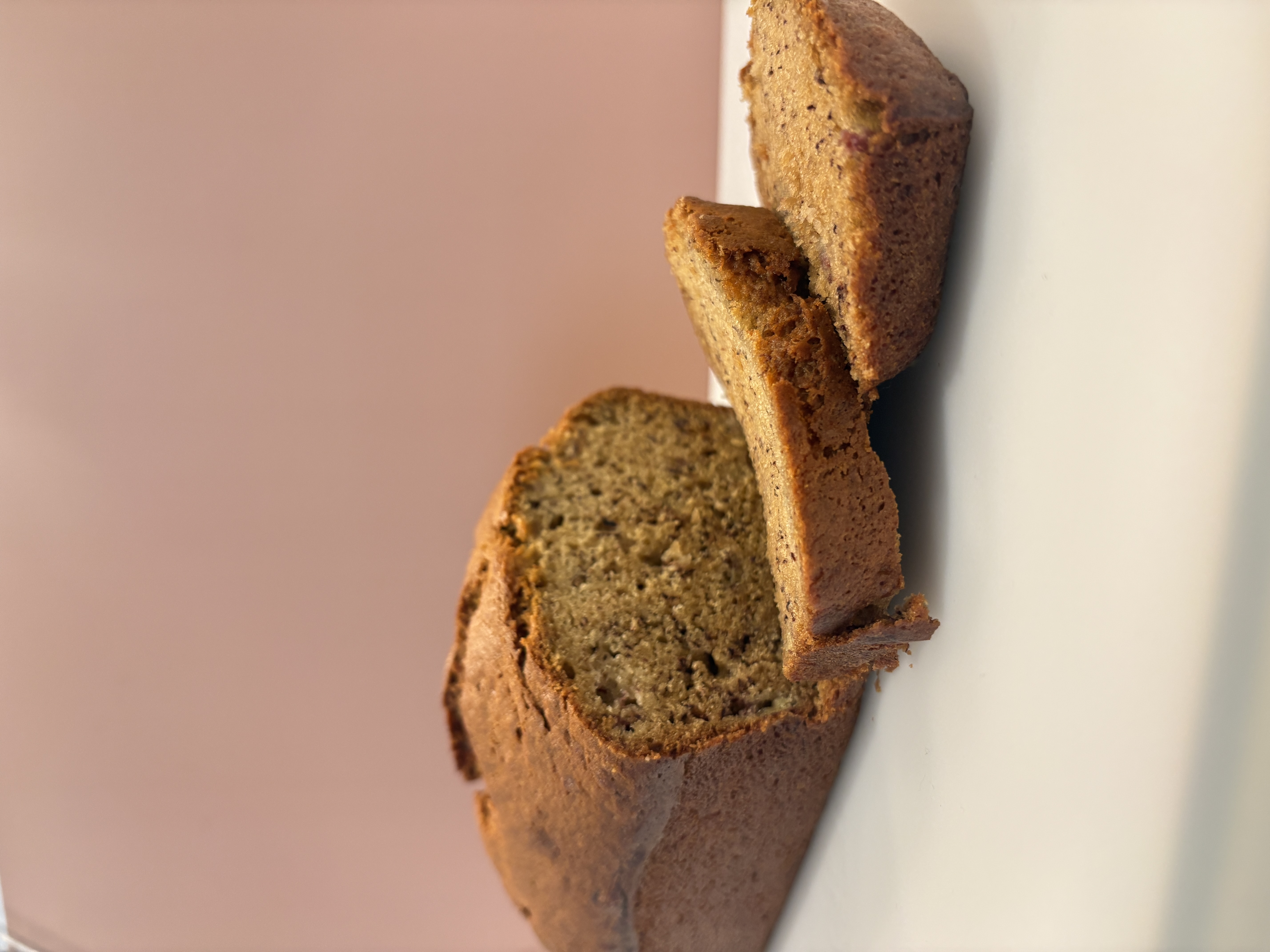Plain Banana Bread Slice