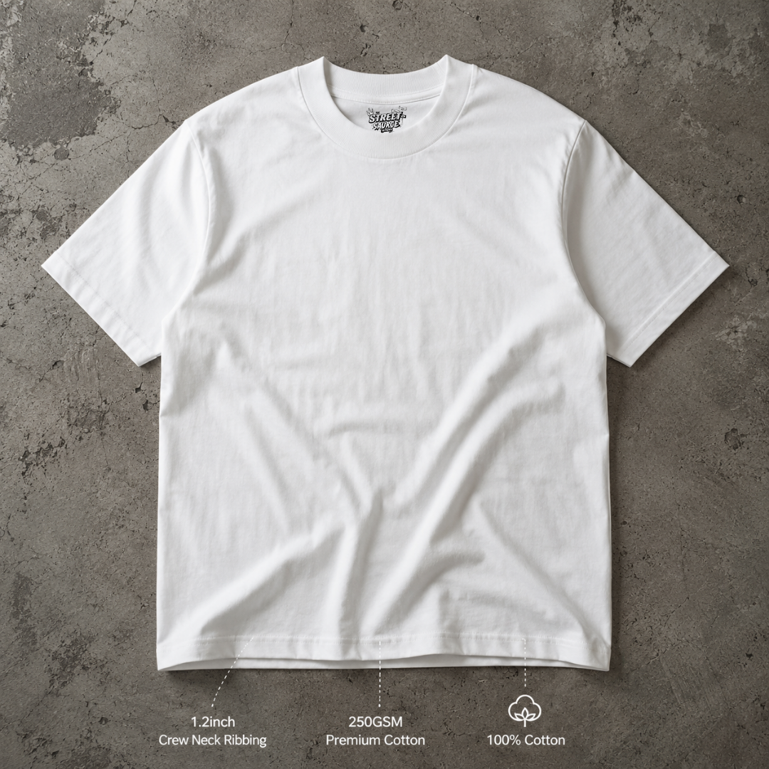 Pro Club Inspired Plain Shirt Heavy 250Gsm
