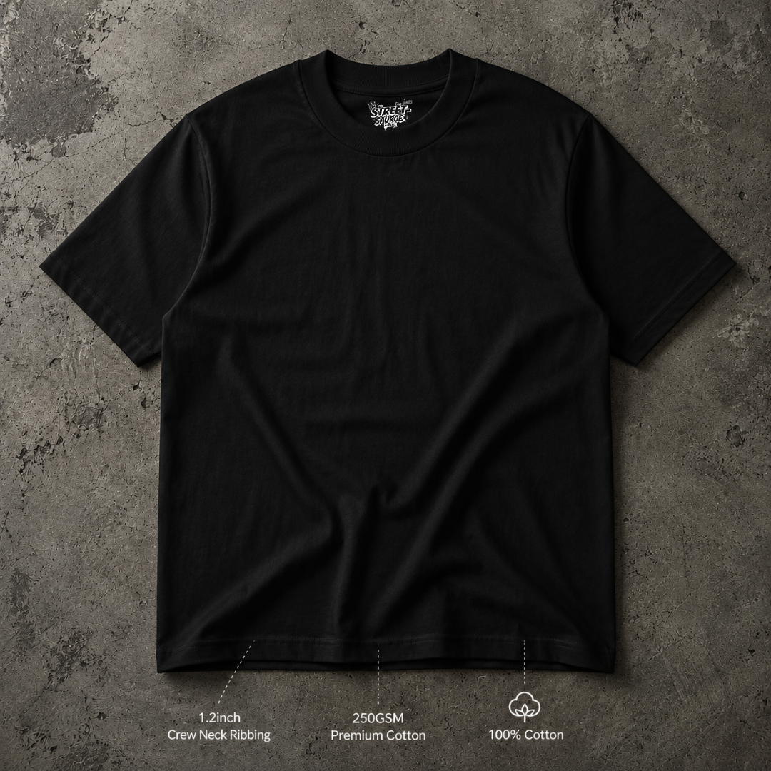 Pro Club Inspired Plain Shirt Heavy 250Gsm