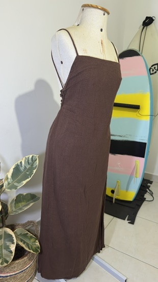 VESTIDO LONGO - LOJA 3 - PP (modelagem grande) USADO 1 VEZ