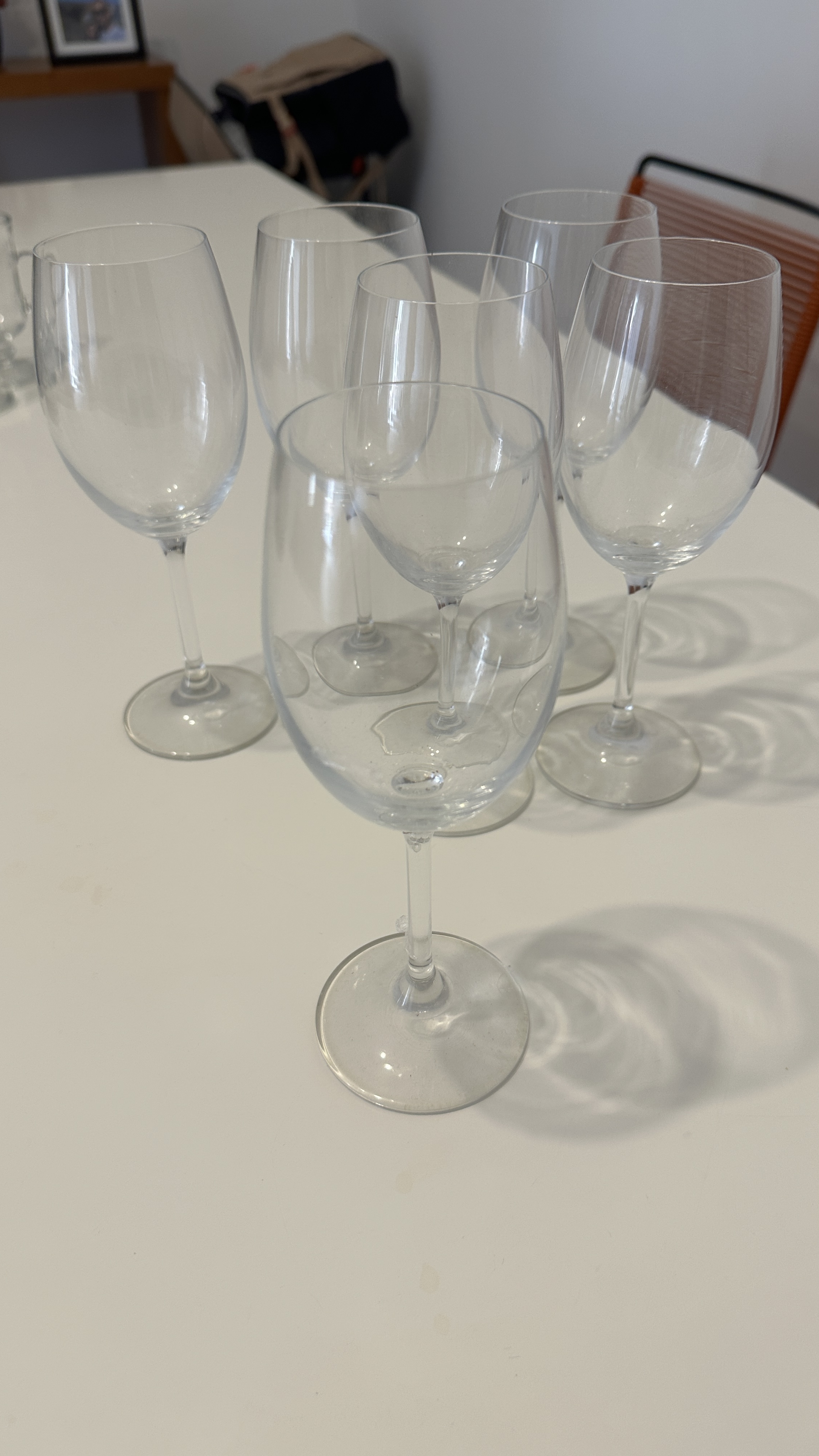 6 TAÇAS DE VINHO BRANCO - BOHEMIA