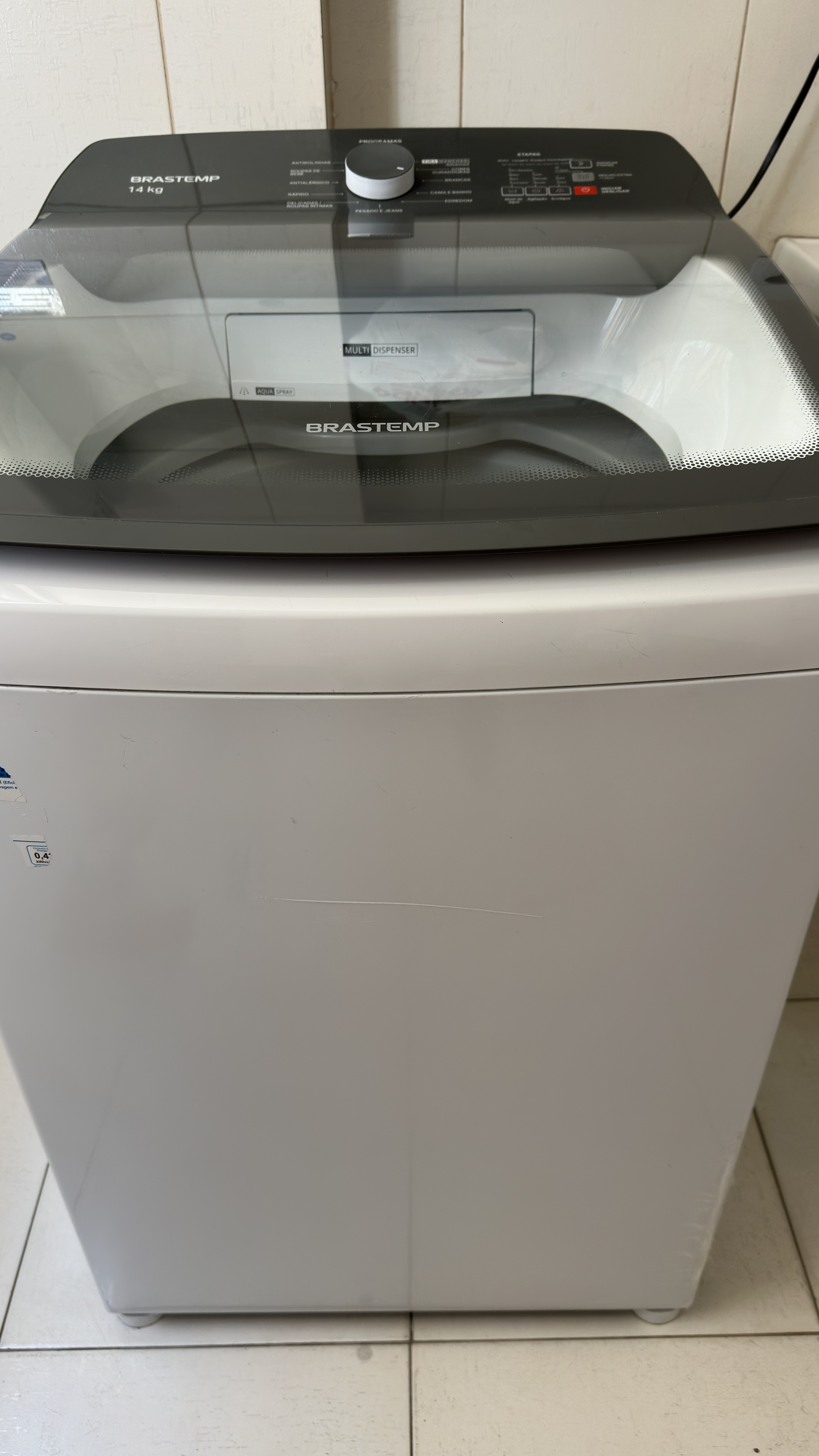 MÁQUINA DE LAVAR 14Kg - BRASTEMP (SETEMBRO)