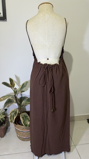 VESTIDO LONGO - LOJA 3 - PP (modelagem grande) USADO 1 VEZ