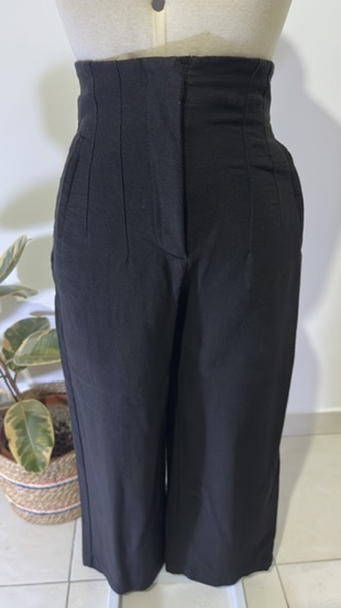CALÇA LINHO - ZARA - XS