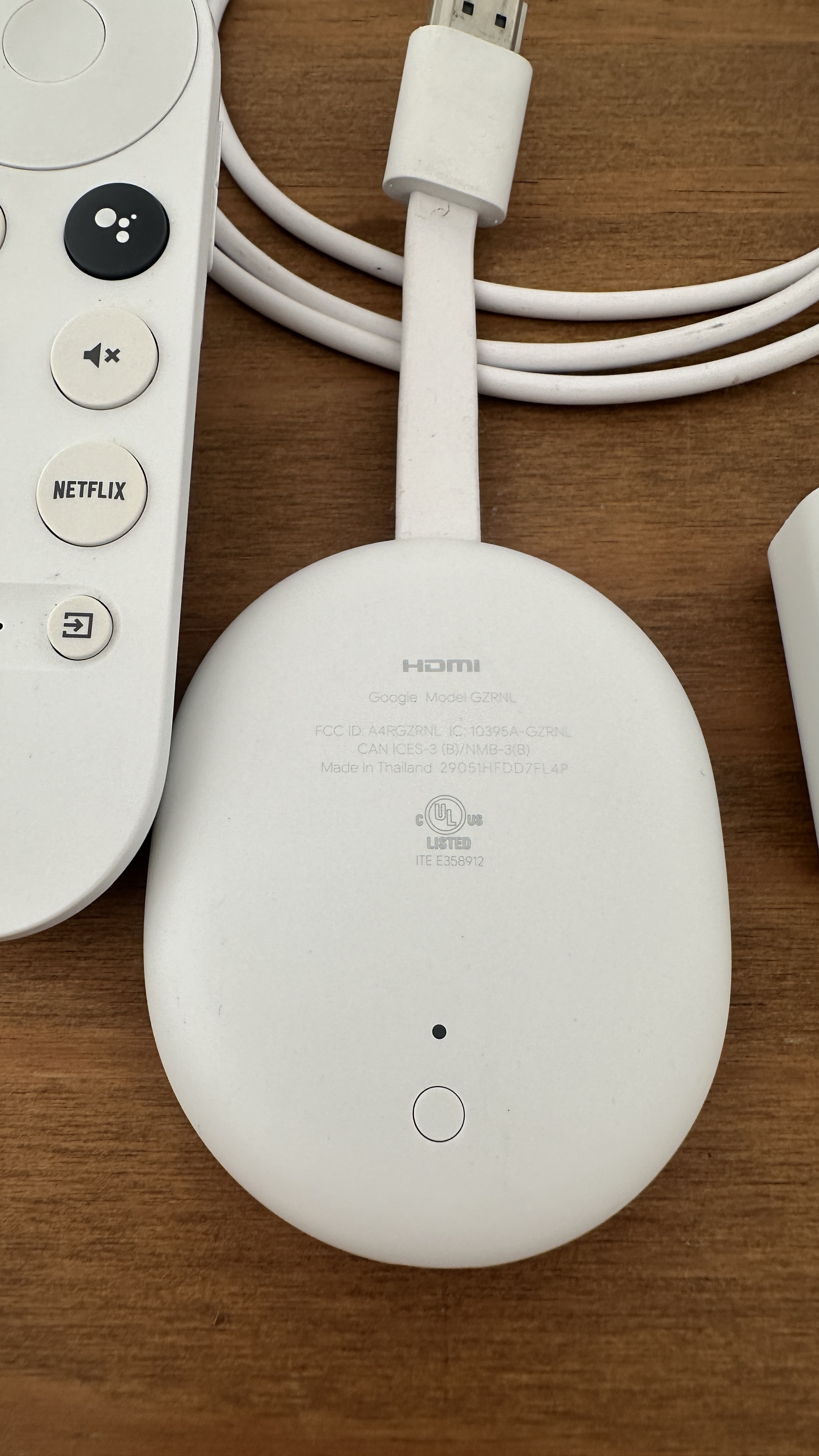 GOOGLE CHROMECAST - COMPLETO COM CAIXA