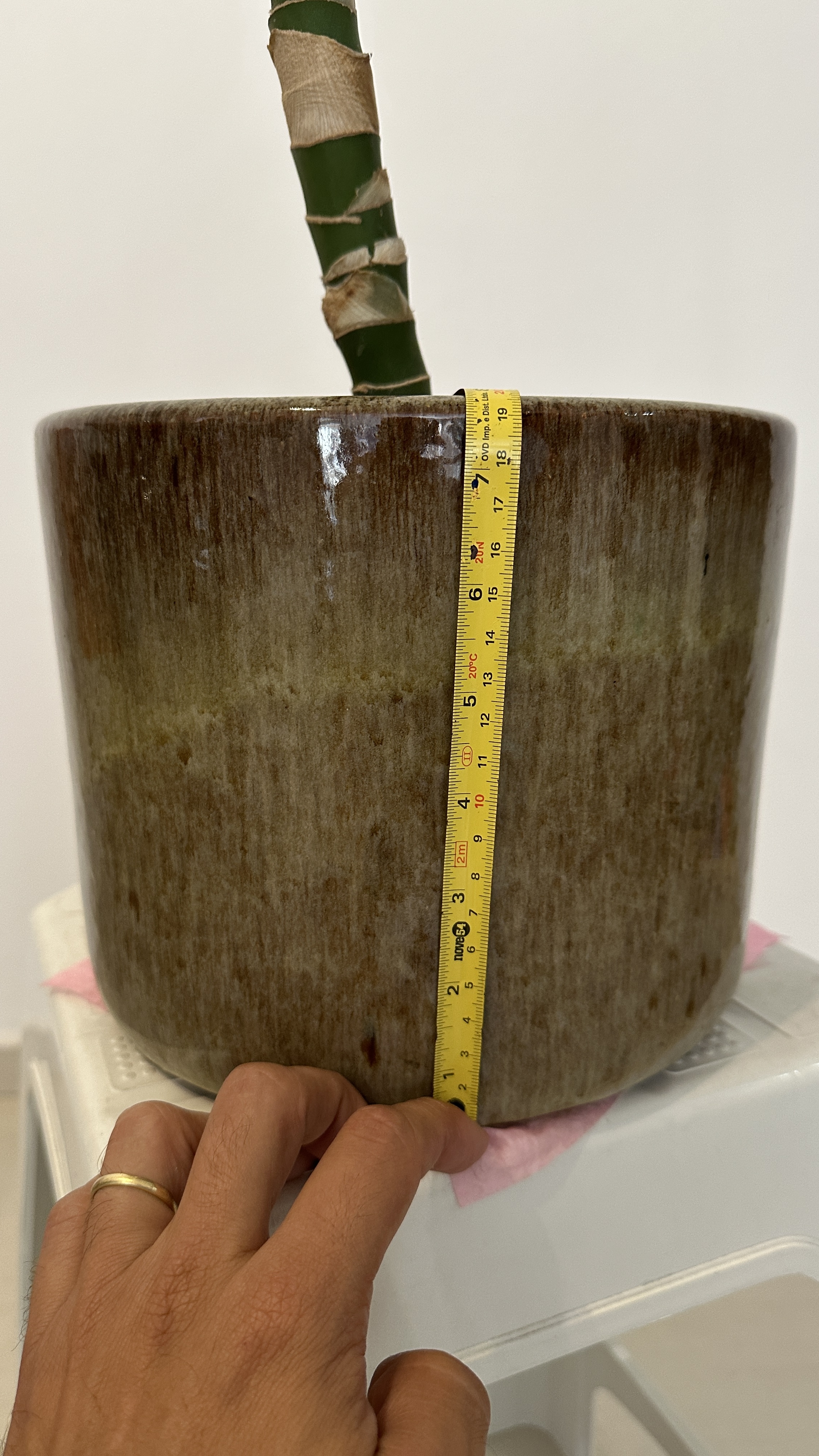 VASO DE PLANTA CERÂMICA