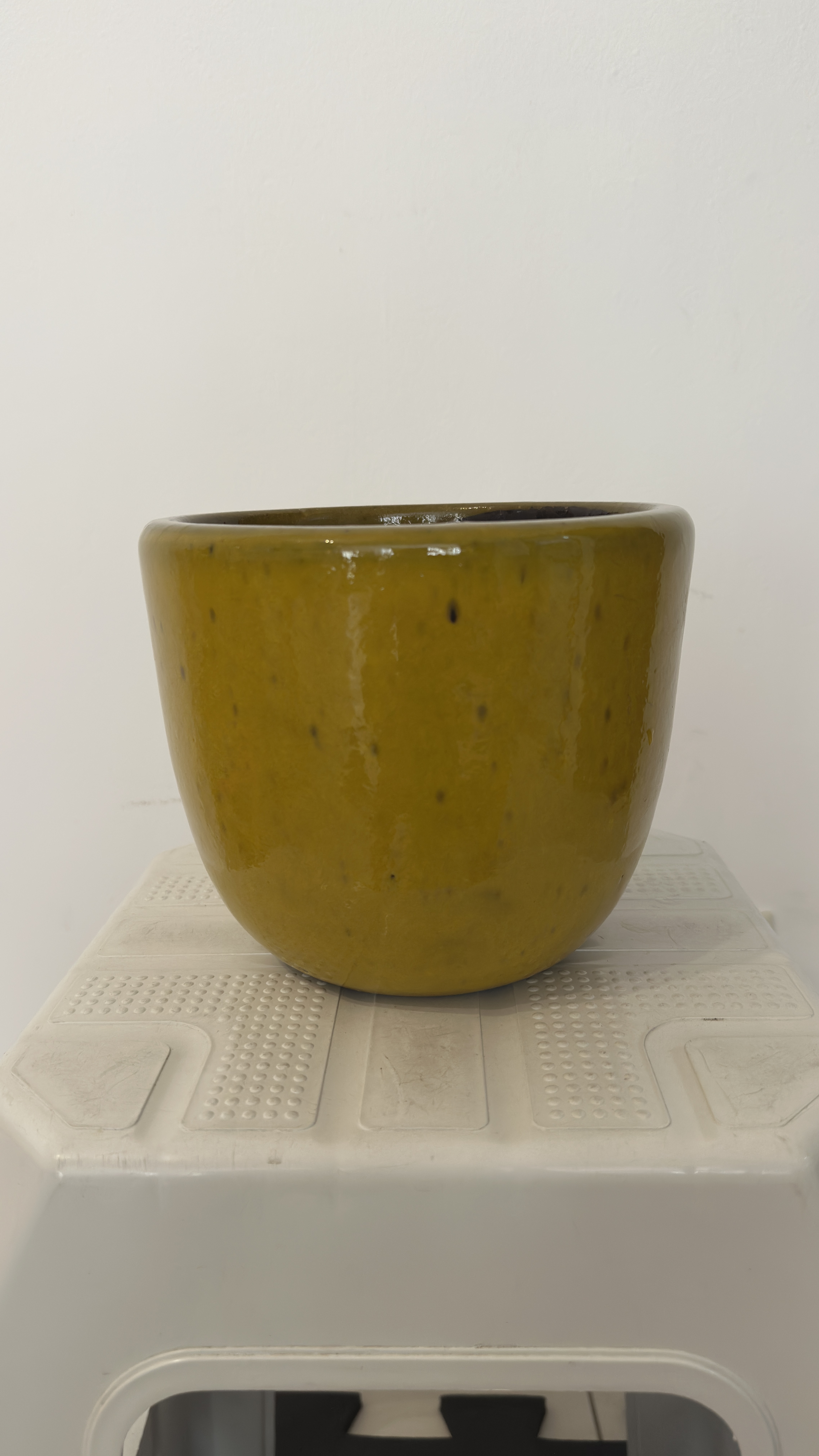 VASO CERÂMICA AMARELO