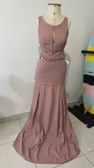 VESTIDO LONGO - INTBRAND - P - NUNCA USADO