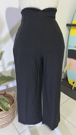 CALÇA LINHO - ZARA - XS