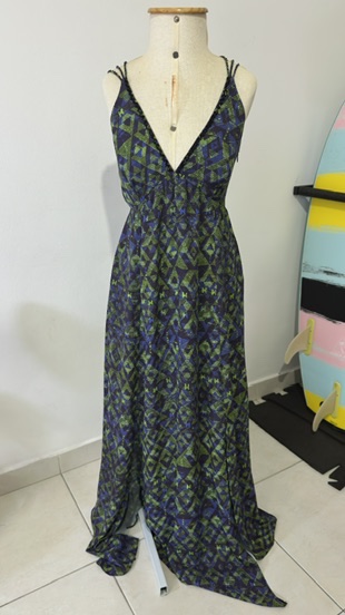 VESTIDO LONGO - CANTÃO - P